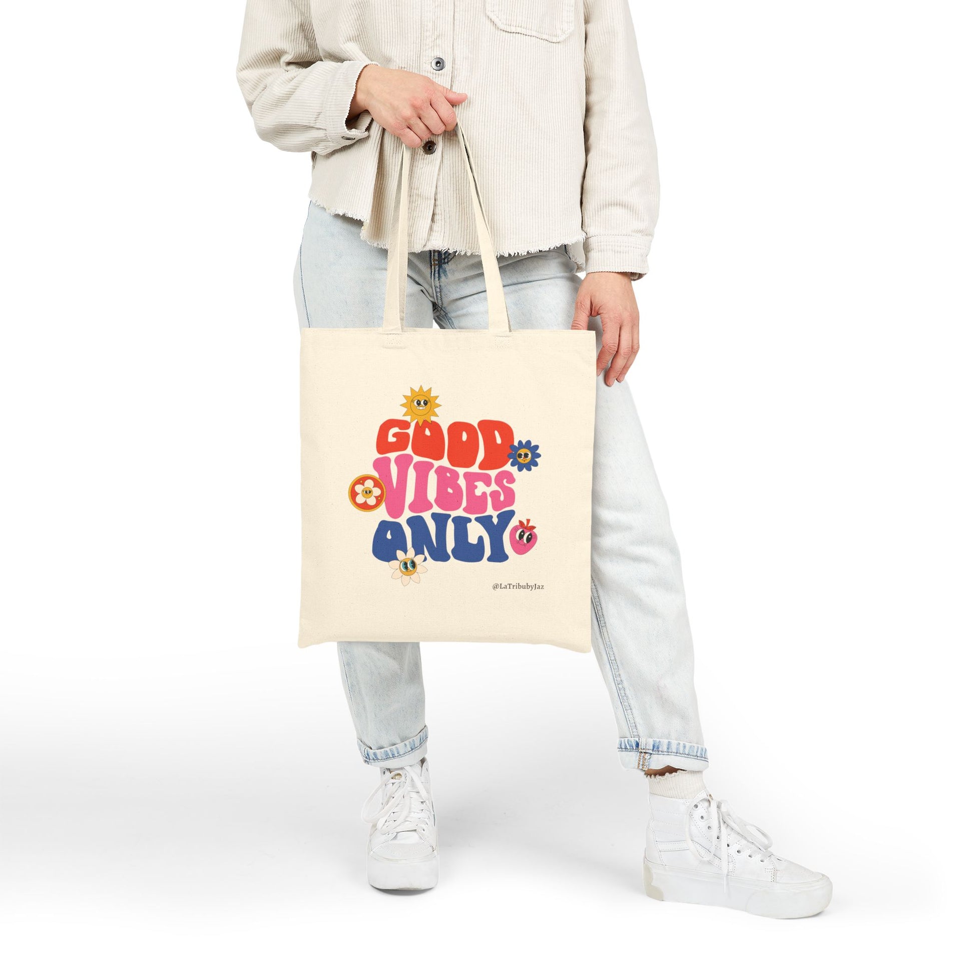Good Vibes Only Tote Bag