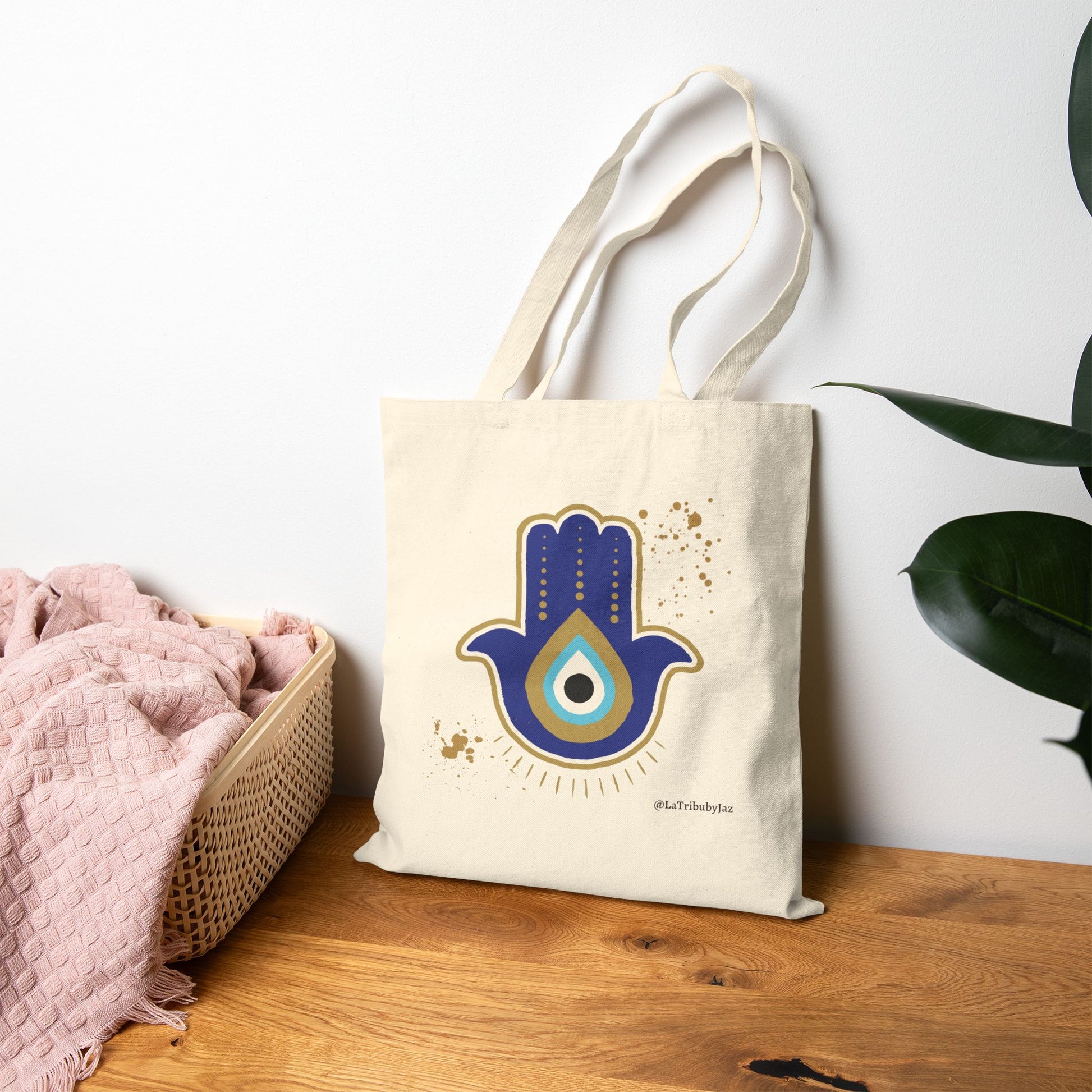 Fatima Hamsa Tote Bag