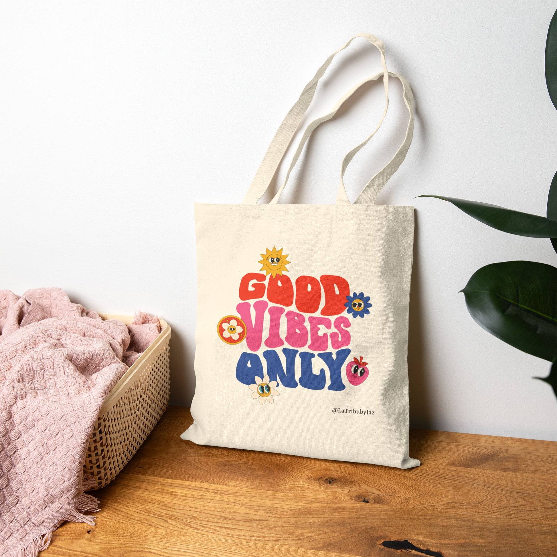 Good Vibes Only Tote Bag