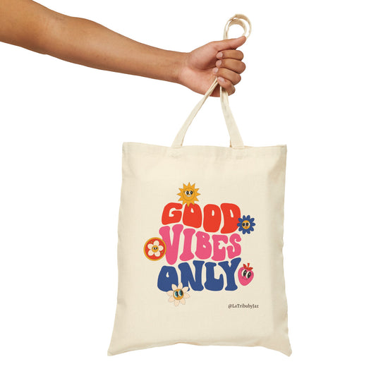 Good Vibes Only Tote Bag