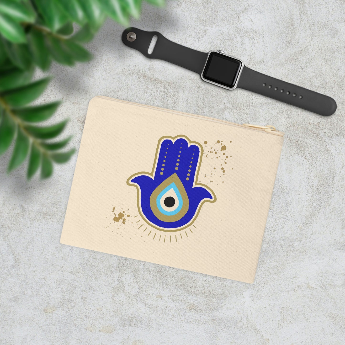 Mini Tote Bag - Hamsa